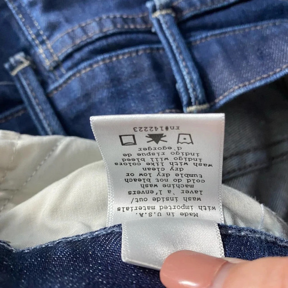 MCGUIRE 15A Newton Skinny Jeans in Dark Wash Blue Size US 27 - Picture 12 of 12